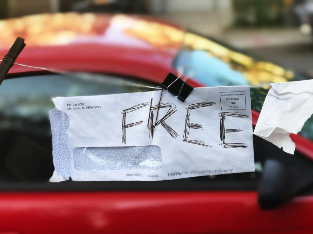 The word ‘free’ representing so-called “free” payment processing - in reality, it doesn’t exist.