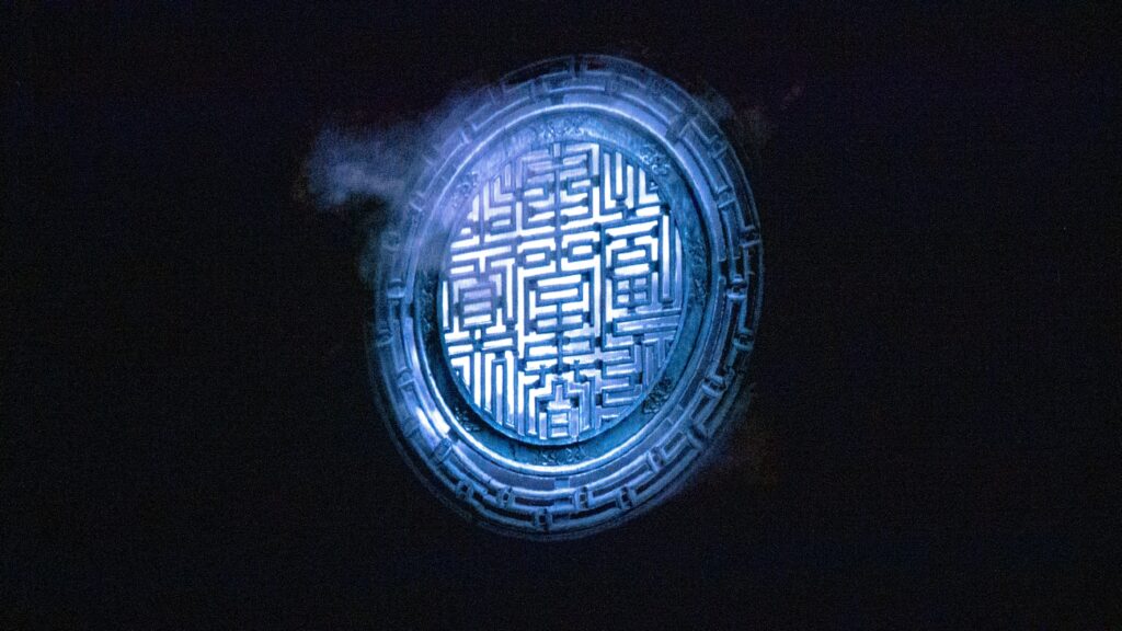 A fingerprint representing the use of biometric authentication.